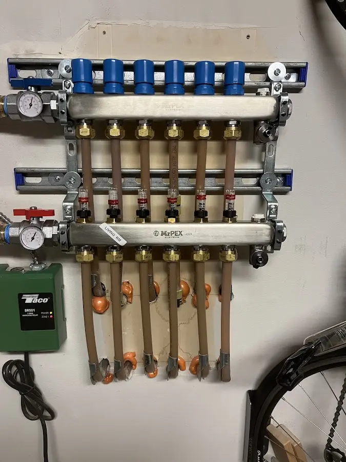 Plumber performing Gas Line Installation at a residential property in Bonne Terre